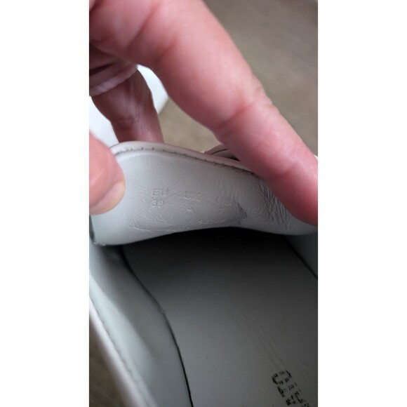 AXEL ARIGATO White Italian Leather Sneakers Size US 7 UK 6 EU 39 Minimalist - Picture 6 of 10